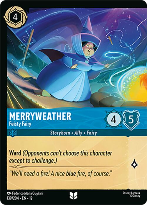 Merryweather - Feisty Fairy (Foil) (139/204) [Wilds Unknown] - Shop at xdovtoxtgo