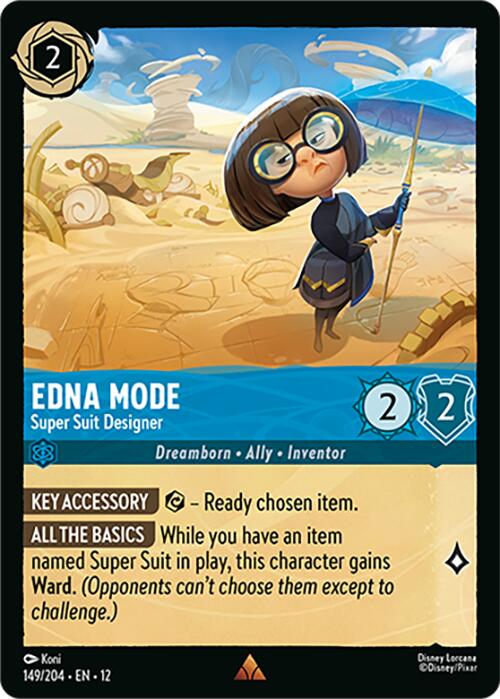 Edna Mode - Super Suit Designer (149/204) [Wilds Unknown] - Shop at xdovtoxtgo