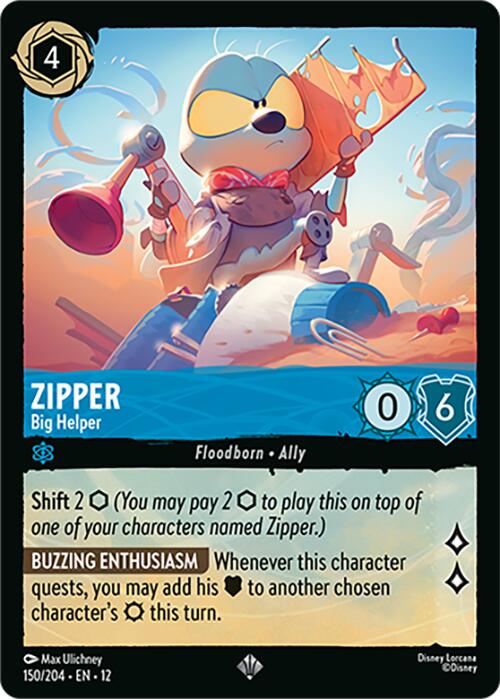 Zipper - Big Helper (150/204) [Wilds Unknown] - Shop at xdovtoxtgo