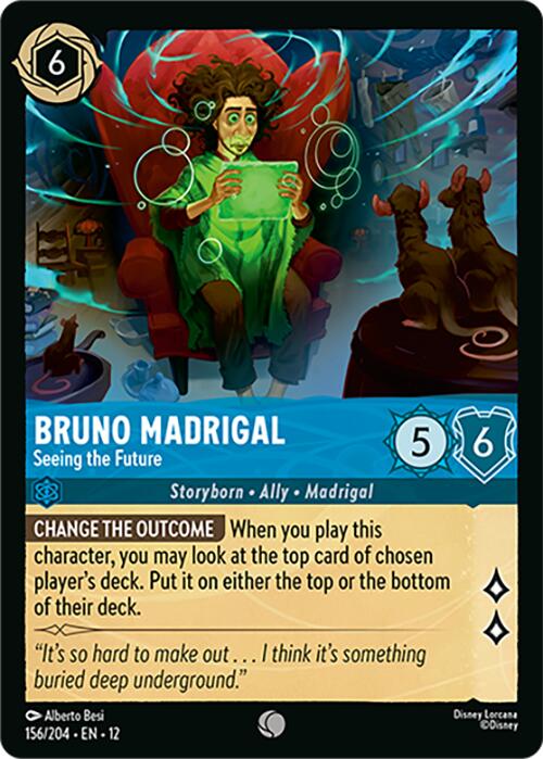 Bruno Madrigal - Seeing the Future (156/204) [Wilds Unknown] - Shop at xdovtoxtgo