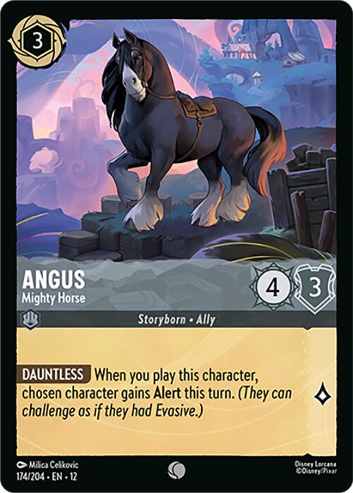 Angus - Mighty Horse (174/204) [Wilds Unknown] - Shop at xdovtoxtgo