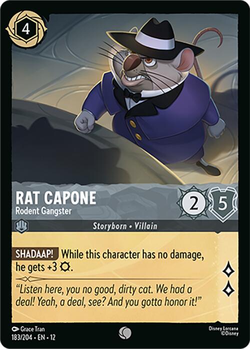 Rat Capone - Rodent Gangster (183/204) [Wilds Unknown] - Shop at xdovtoxtgo