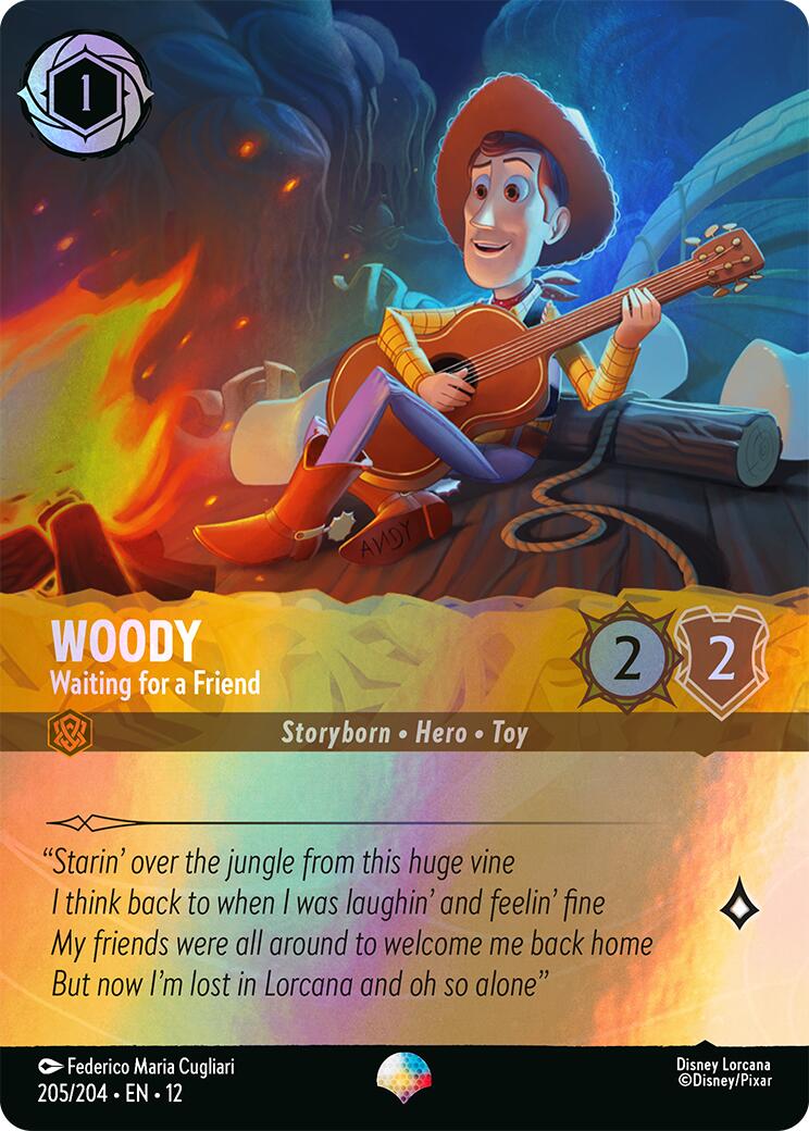 Woody - Waiting for a Friend (Epic) (205/204) [Wilds Unknown] - Shop at xdovtoxtgo