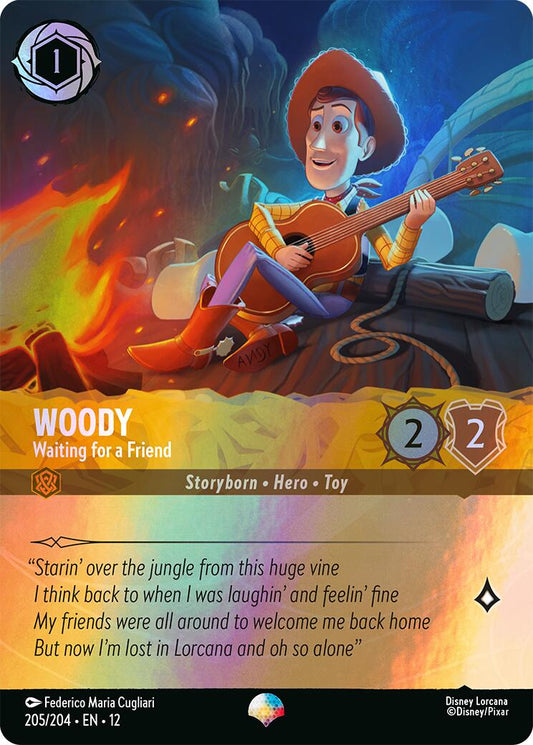 Woody - Waiting for a Friend (Epic) (205/204) [Wilds Unknown] - Shop at xdovtoxtgo