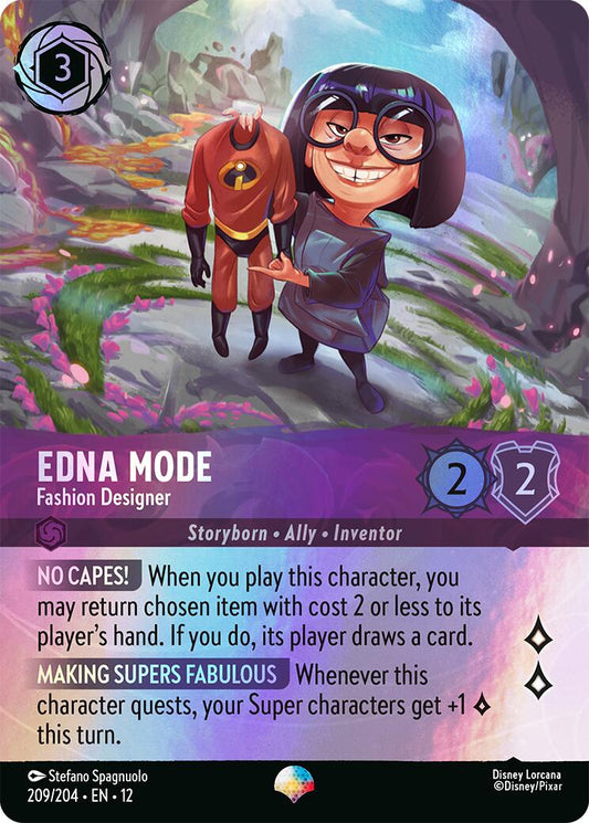 Edna Mode - Fashion Designer (Epic) (209/204) [Wilds Unknown] - Shop at xdovtoxtgo