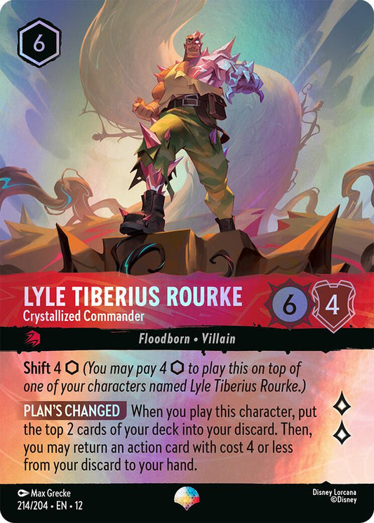 Lyle Tiberius Rourke - Crystallized Commander (Epic) (214/204) [Wilds Unknown] - Shop at xdovtoxtgo