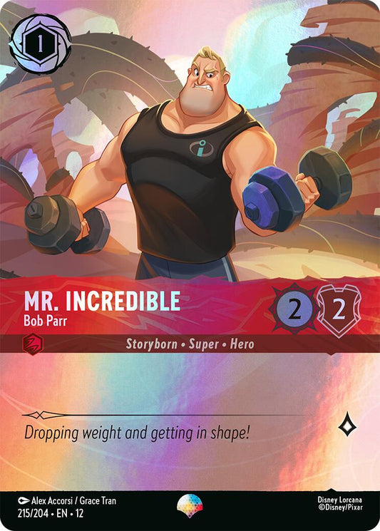 Mr. Incredible - Bob Parr (Epic) (215/204) [Wilds Unknown] - Shop at xdovtoxtgo