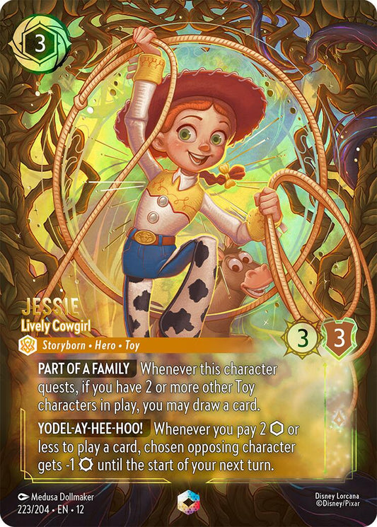Jessie - Lively Cowgirl (Enchanted) (223/204) [Wilds Unknown] - Shop at xdovtoxtgo