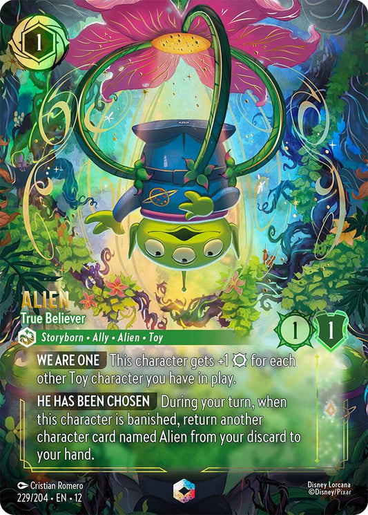 Alien - True Believer (Enchanted) (229/204) [Wilds Unknown] - Shop at xdovtoxtgo