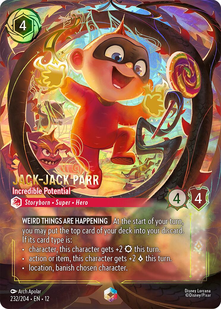 Jack-Jack Parr - Incredible Potential (Enchanted) (232/204) [Wilds Unknown] - Shop at xdovtoxtgo