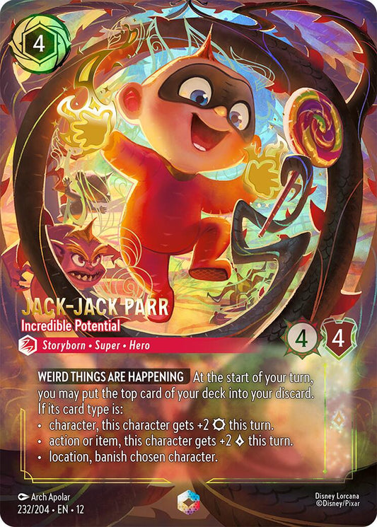 Jack-Jack Parr - Incredible Potential (Enchanted) (232/204) [Wilds Unknown] - Shop at xdovtoxtgo