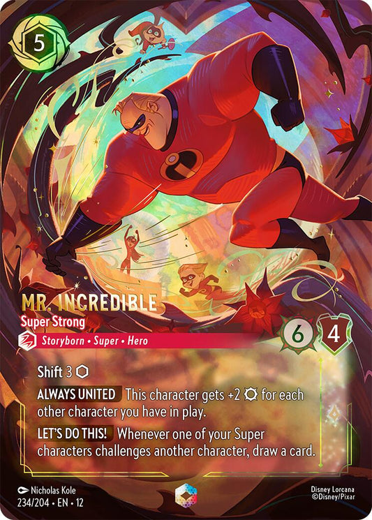 Mr. Incredible - Super Strong (Enchanted) (234/204) [Wilds Unknown] - Shop at xdovtoxtgo