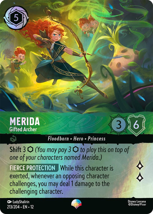 Merida - Gifted Archer (Epic) (213/204) [Wilds Unknown] - Shop at xdovtoxtgo