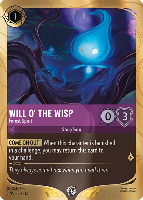 Will o' the Wisp - Forest Spirit (51) [Promo Cards] - Shop at xdovtoxtgo