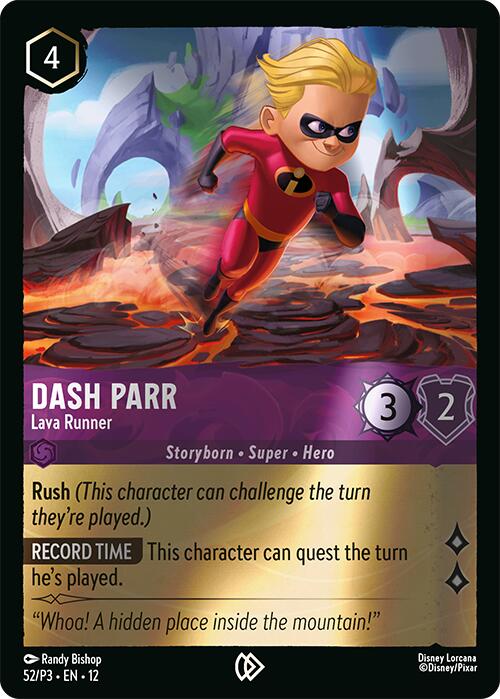 Dash Parr - Lava Runner (52) [Promo Cards] - Shop at xdovtoxtgo
