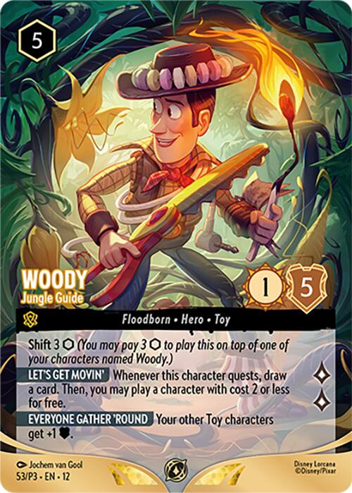 Woody - Jungle Guide (Store Championship Participant) (53) [Promo Cards] - Shop at xdovtoxtgo