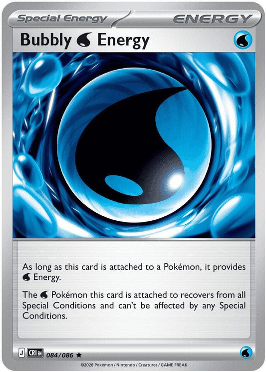 Bubbly W Energy (084/086) [Mega Evolution: Chaos Rising] - Shop at xdovtoxtgo