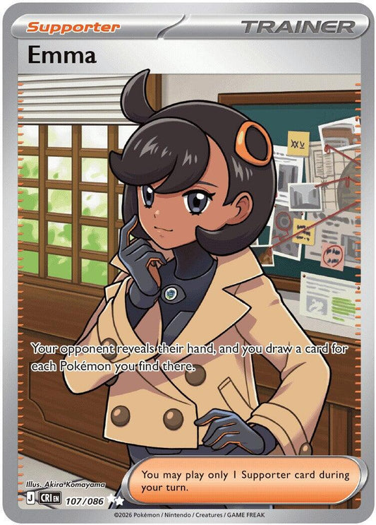 Emma (107/086) [Mega Evolution: Chaos Rising] - Shop at xdovtoxtgo
