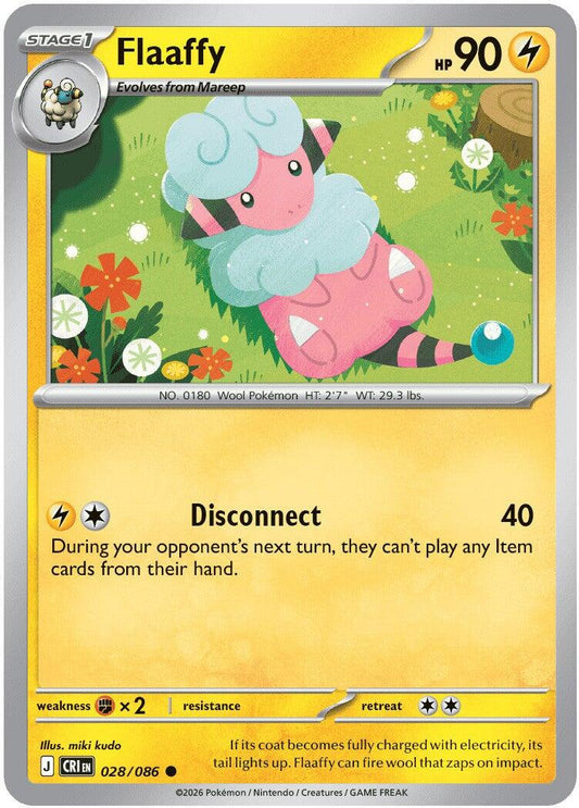 Flaaffy (028/086) [Mega Evolution: Chaos Rising] - Shop at xdovtoxtgo