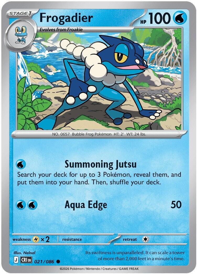 Frogadier (021/086) [Mega Evolution: Chaos Rising] - Shop at xdovtoxtgo