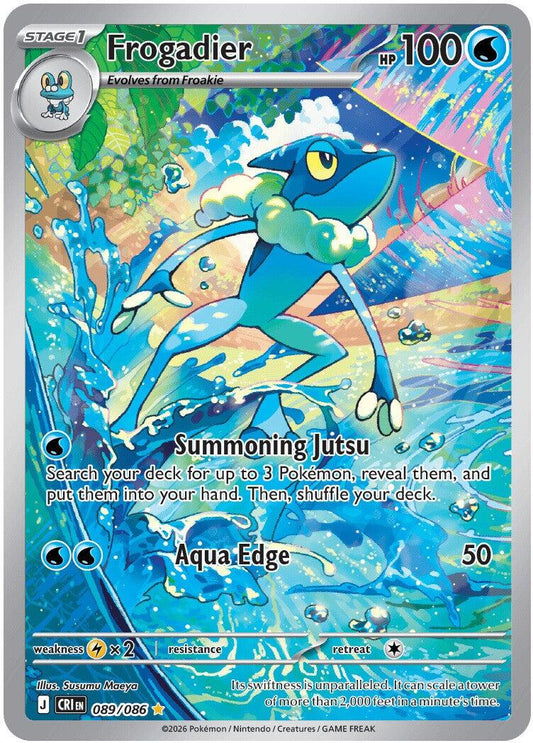 Frogadier (089/086) [Mega Evolution: Chaos Rising] - Shop at xdovtoxtgo