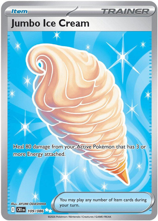 Jumbo Ice Cream (109/086) [Mega Evolution: Chaos Rising] - Shop at xdovtoxtgo