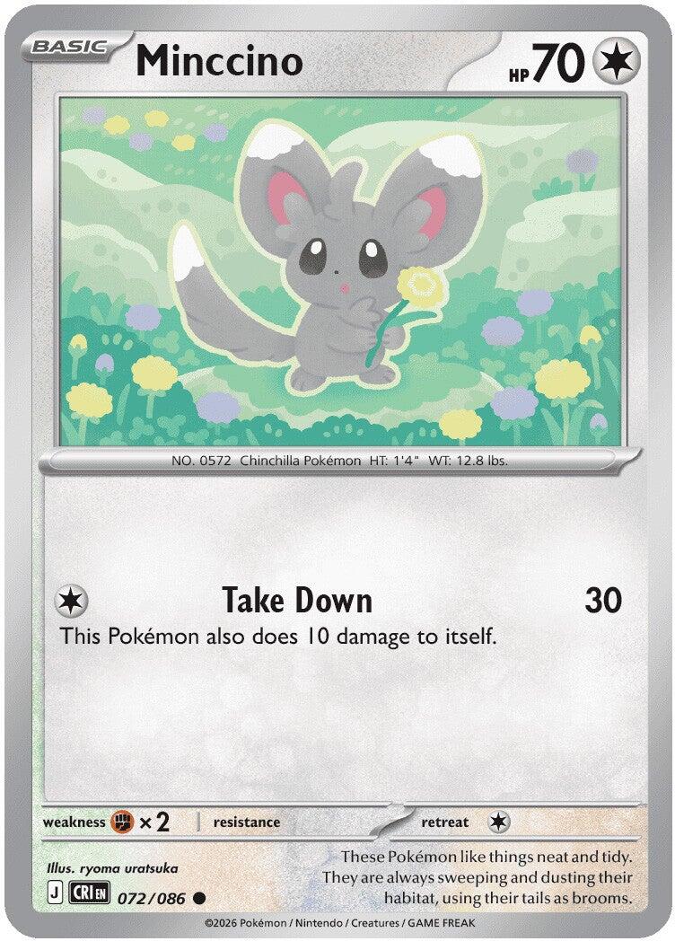 Minccino (072/086) [Mega Evolution: Chaos Rising] - Shop at xdovtoxtgo