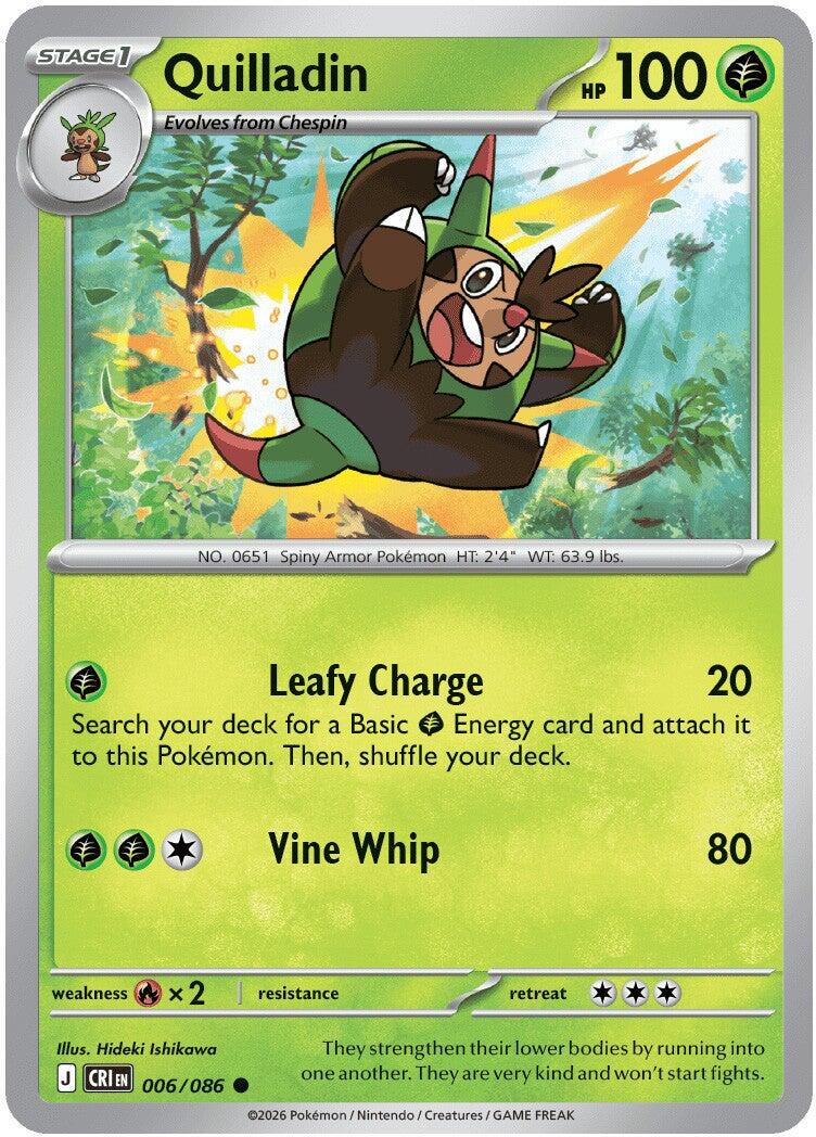 Quilladin (006/086) [Mega Evolution: Chaos Rising] - Shop at xdovtoxtgo