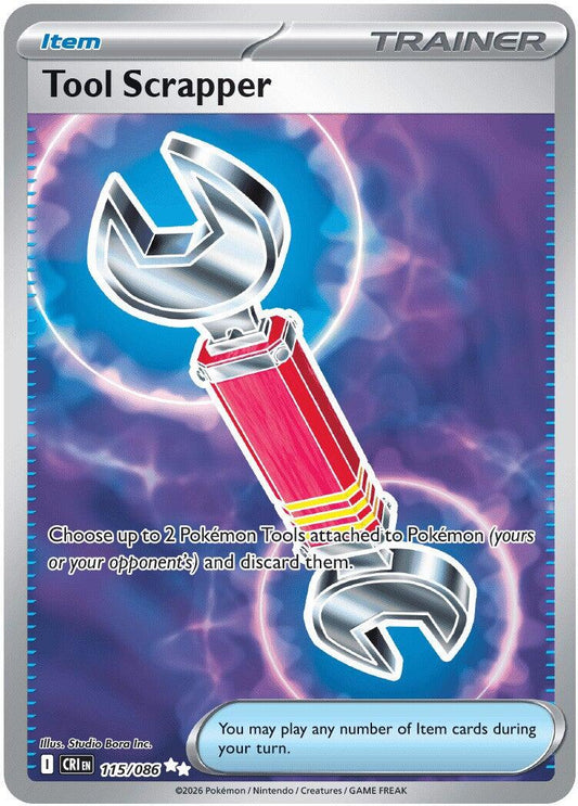 Tool Scrapper (115/086) [Mega Evolution: Chaos Rising] - Shop at xdovtoxtgo