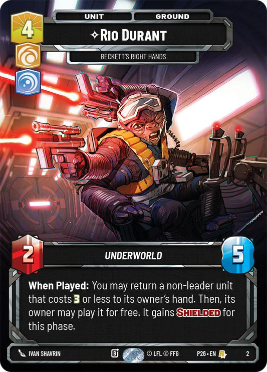Rio Durant - Beckett's Right Hands (2) (2) [Organized Play Promos] - Shop at xdovtoxtgo