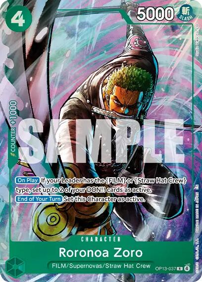 Roronoa Zoro (Premium Card Collection -Best Selection Vol. 6-) [One Piece Promotion Cards] - Shop at xdovtoxtgo