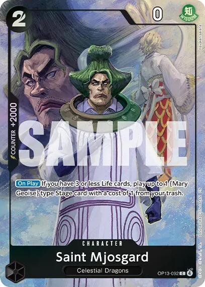 Saint Mjosgard (Premium Card Collection -Best Selection Vol. 6-) [One Piece Promotion Cards] - Shop at xdovtoxtgo