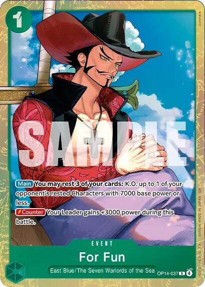 For Fun (Premium Card Collection -Best Selection Vol. 6-) [One Piece Promotion Cards] - Shop at xdovtoxtgo