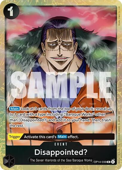 Disappointed? (Premium Card Collection -Best Selection Vol. 6-) [One Piece Promotion Cards] - Shop at xdovtoxtgo