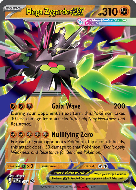 Mega Zygarde ex (071) [Mega Evolution Promo] - Shop at xdovtoxtgo