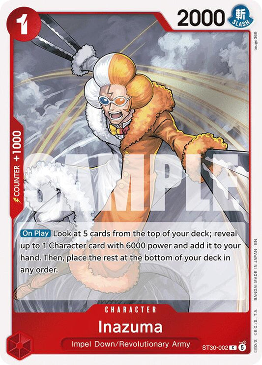 Inazuma [Starter Deck EX: Gear 5] - Shop at xdovtoxtgo