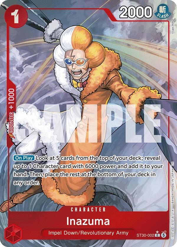 Inazuma (Full Art) [Starter Deck EX: Gear 5] - Shop at xdovtoxtgo