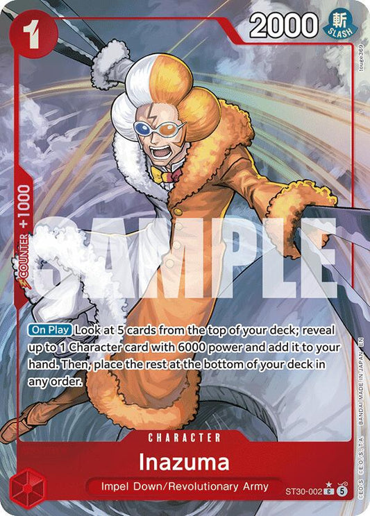 Inazuma (Full Art) [Starter Deck EX: Gear 5] - Shop at xdovtoxtgo