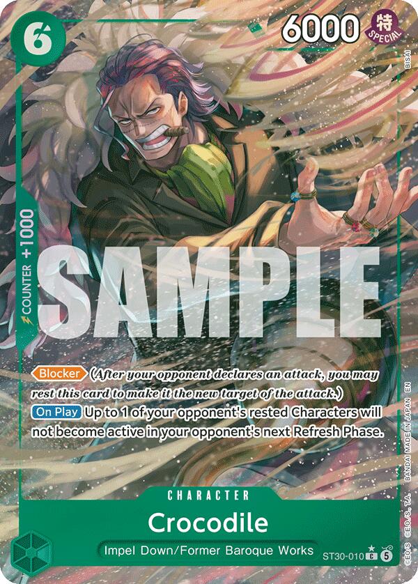 Crocodile (Full Art) [Starter Deck EX: Gear 5] - Shop at xdovtoxtgo