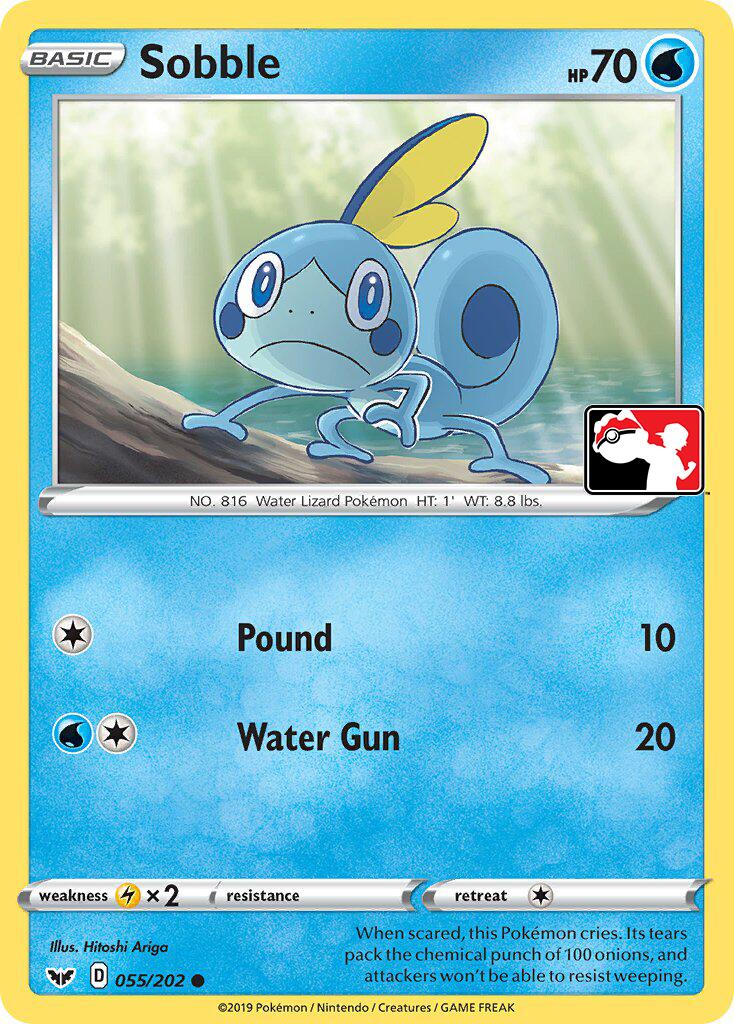 Sobble (055/202) (Library Exclusive) [Sword & Shield: Base Set] - Shop at xdovtoxtgo