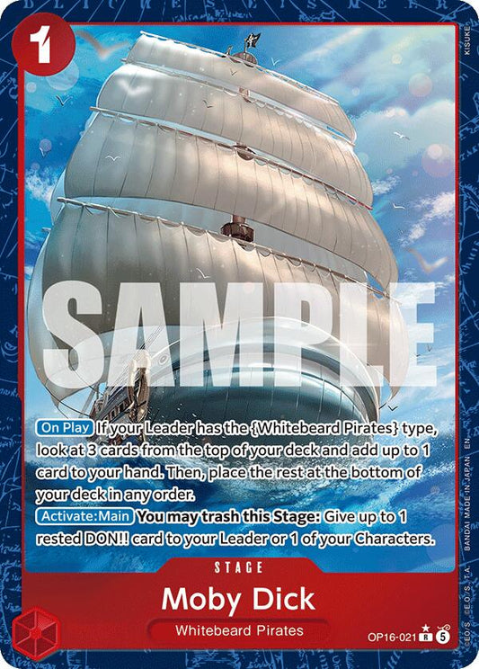 Moby Dick (Alternate Art) [The Time of Battle] - Shop at xdovtoxtgo