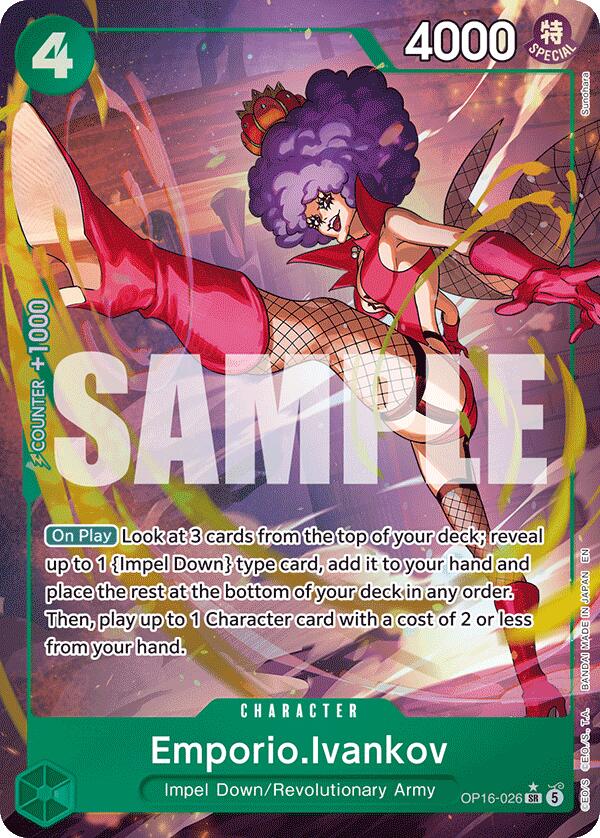 Emporio.Ivankov (Alternate Art) [The Time of Battle] - Shop at xdovtoxtgo