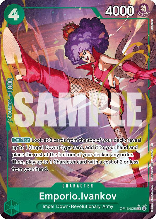 Emporio.Ivankov (Alternate Art) [The Time of Battle] - Shop at xdovtoxtgo