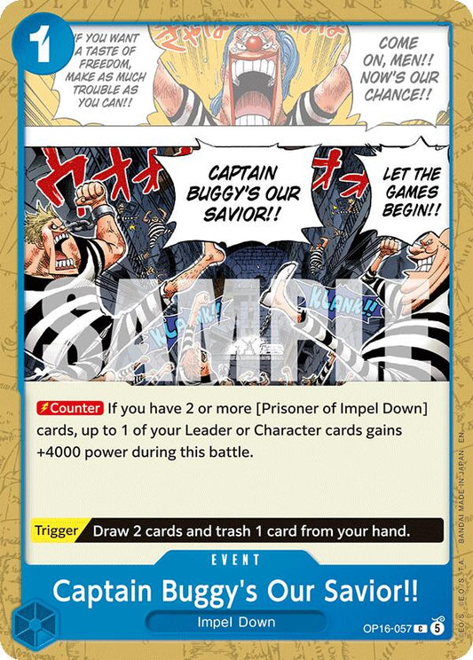 Captain Buggy's Our Savior!! [The Time of Battle] - Shop at xdovtoxtgo