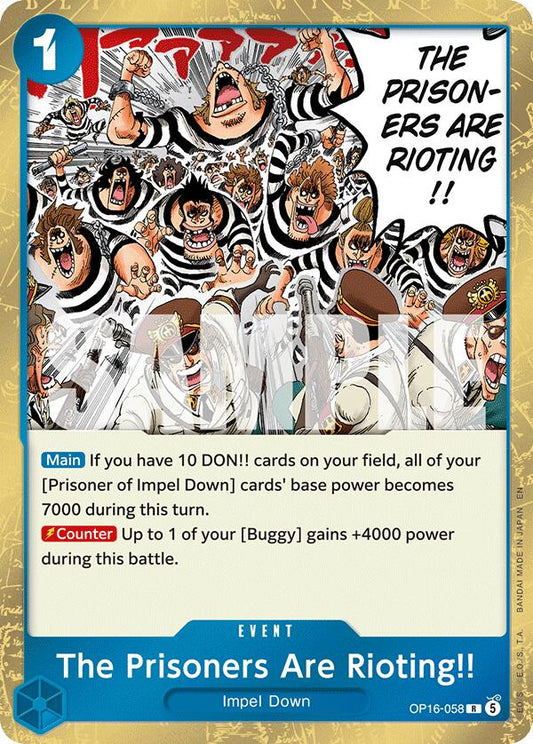 The Prisoners Are Rioting!! [The Time of Battle] - Shop at xdovtoxtgo