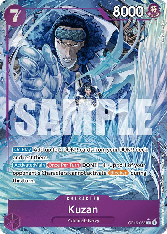 Kuzan (Alternate Art) [The Time of Battle] - Shop at xdovtoxtgo