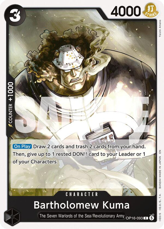 Bartholomew Kuma [The Time of Battle] - Shop at xdovtoxtgo