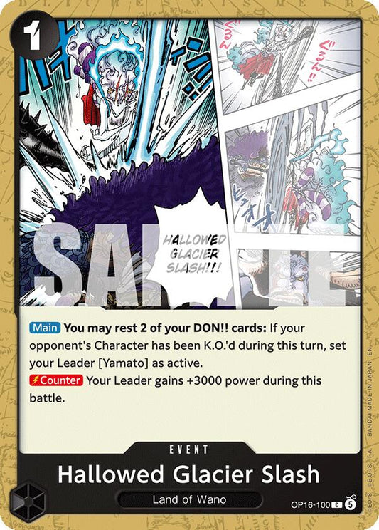 Hallowed Glacier Slash [The Time of Battle] - Shop at xdovtoxtgo