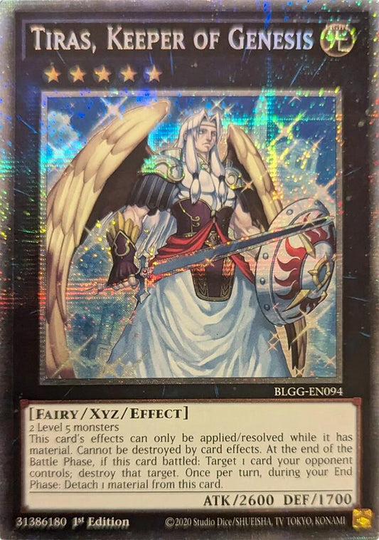 Tiras, Keeper of Genesis (Starlight Rare) [BLGG-EN094] Starlight Rare - Shop at xdovtoxtgo