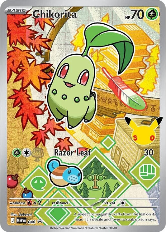 Chikorita (046) [Mega Evolution Promo] - Shop at xdovtoxtgo